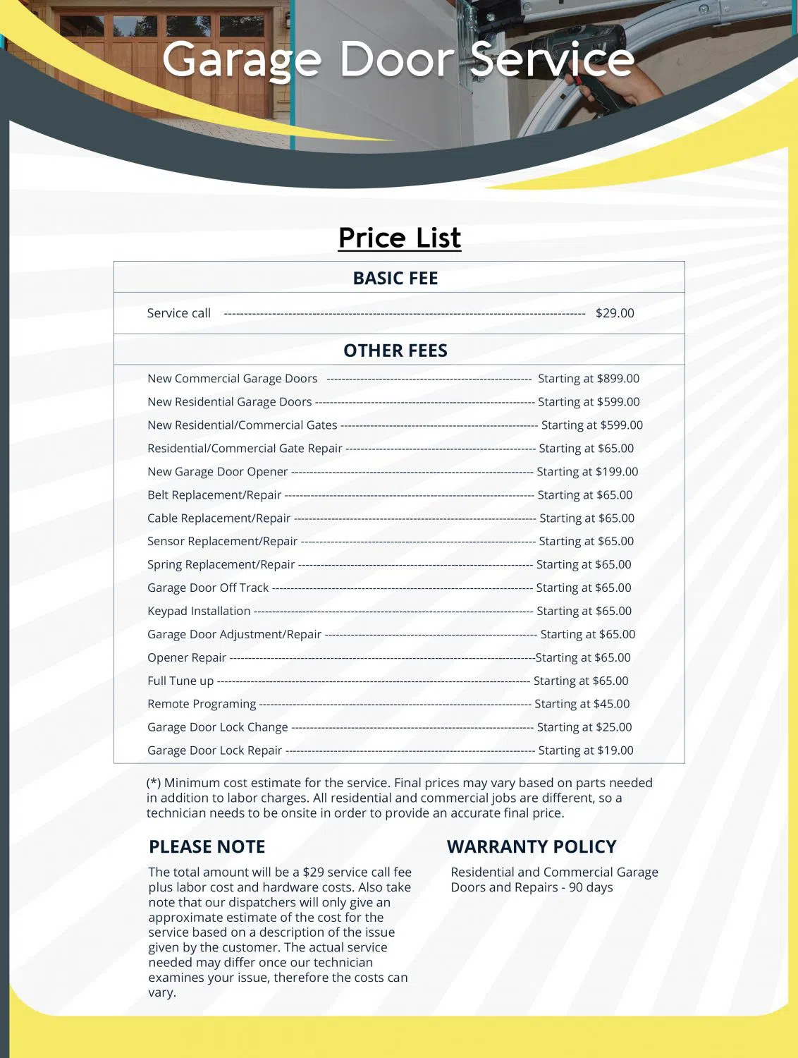 All County Garage Door Service Highland, CA 909-460-8773